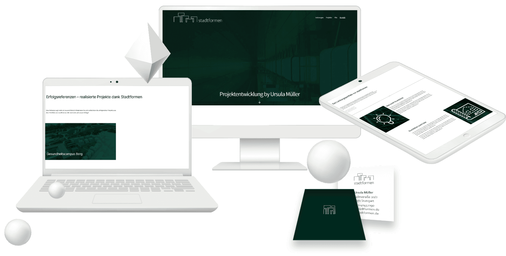 stadtformen: Digital Branding