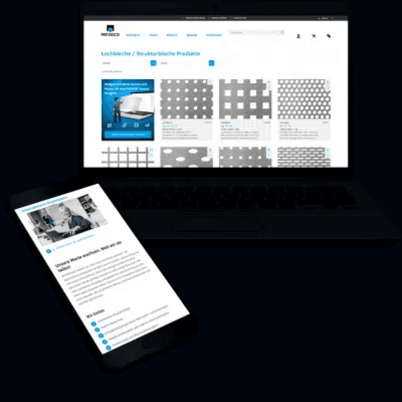 MEVACO: Online-Strategie